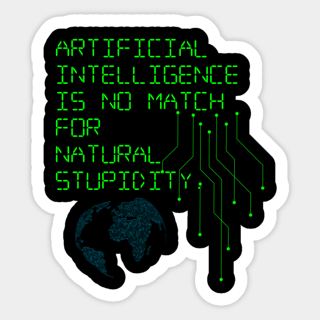 Artificial Intelligence Sticker by PhoenixDamn